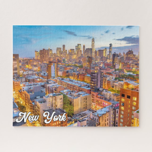 Manhattan, New York, USA Jigsaw Puzzle (Horizontal)