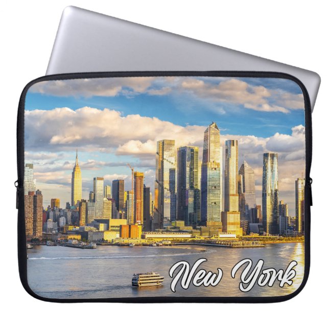 Manhattan, New York, USA Laptop Sleeve (Front)