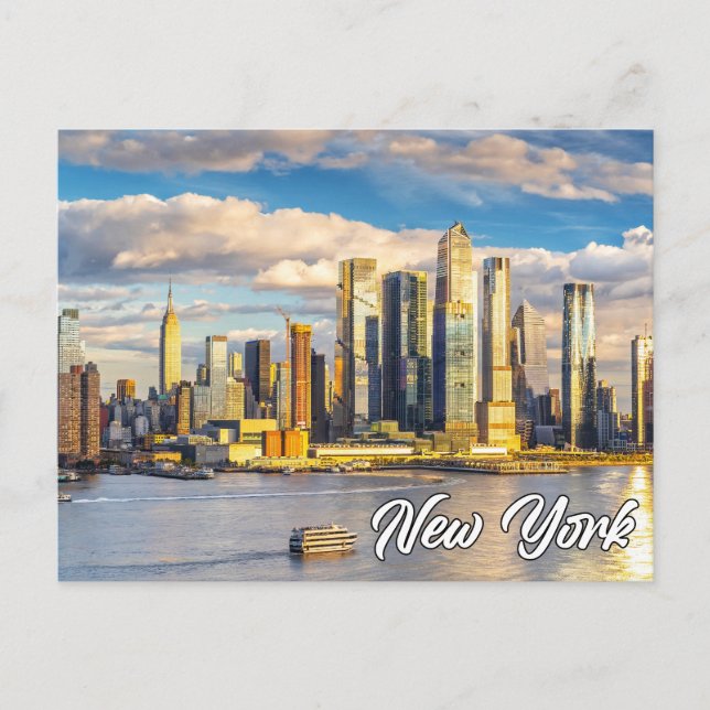 Manhattan, New York, USA Postcard (Front)
