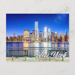 Manhattan, New York, USA Postcard