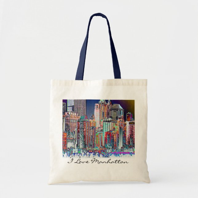 Manhattan New York USA Tote Bag (Front)