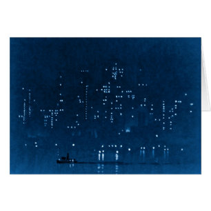 Manhattan Night Lights 1921