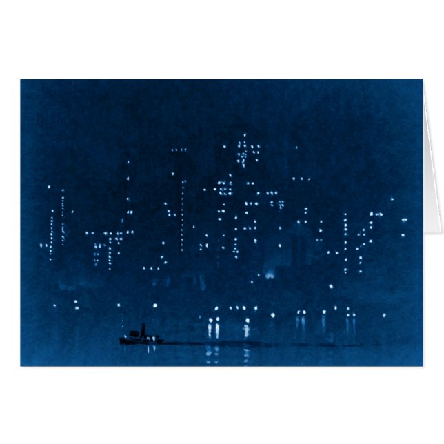 Manhattan Night Lights 1921 (Front Horizontal)