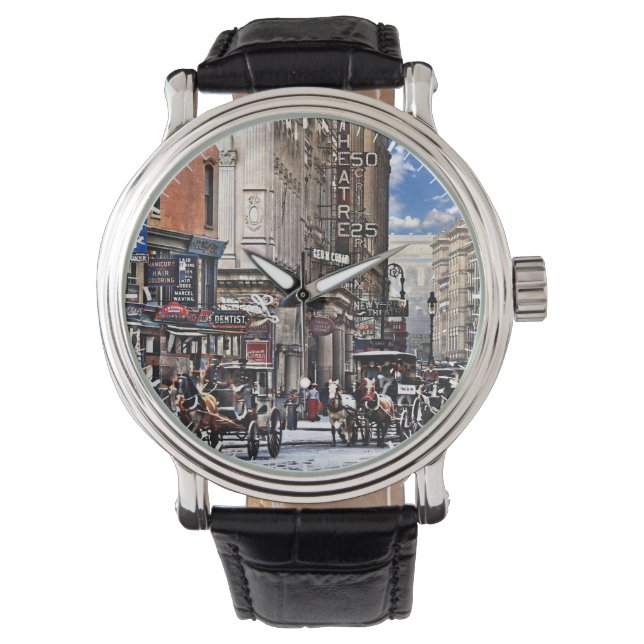 Manhattan NY – Long Acre Square New York c1905 Watch (Front)