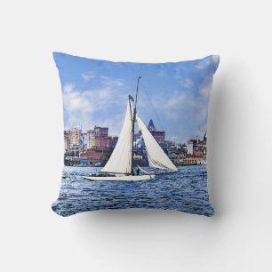 Manhattan NY - New York City Skyline Cushion