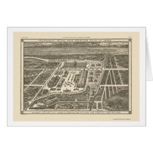 Manhattan, NY Panoramic Map - 1883