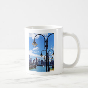 Manhattan, NY - Skyline From Liberty State Park Coffee Mug