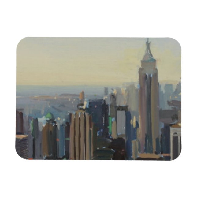 Manhattan Panorama 2012 Magnet (Horizontal)