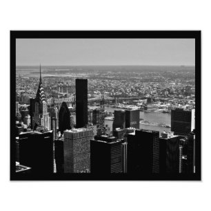 Manhattan Scene Photo Print
