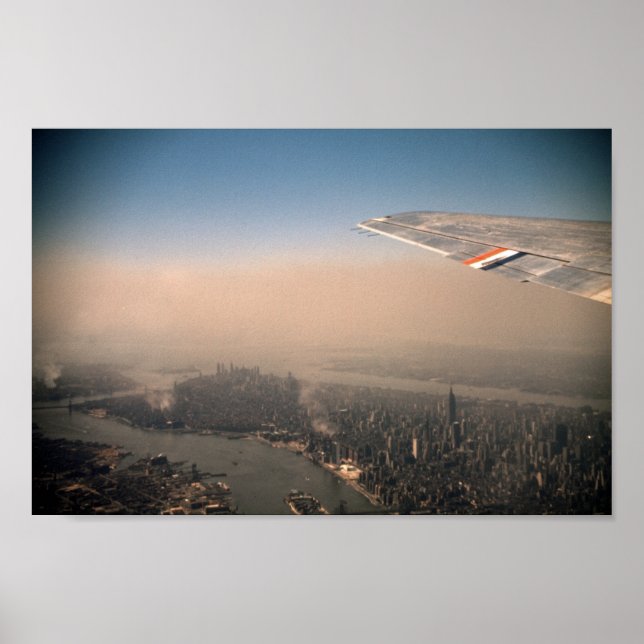 Manhattan Skyline Aerial View 1952 Poster (Front)