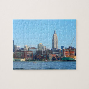 Manhattan Skyline as Seen From Hoboken, NJ Jigsaw Puzzle