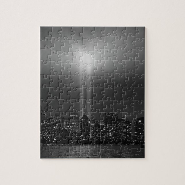 Manhattan Skyline Jigsaw Puzzle (Vertical)