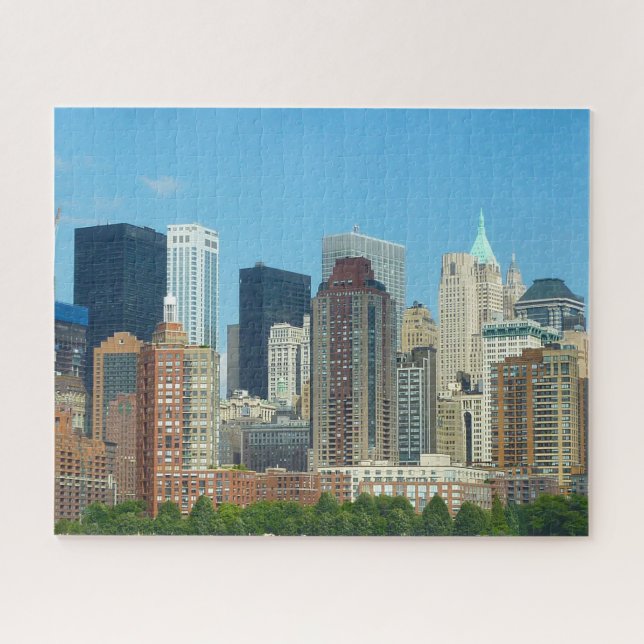 Manhattan Skyline New York. Jigsaw Puzzle (Horizontal)