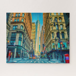 Manhattan Skyline New York. Jigsaw Puzzle
