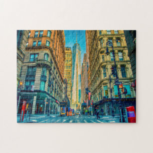 Manhattan Skyline New York. Jigsaw Puzzle