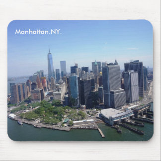 Manhattan Skyline New York Mouse Pad