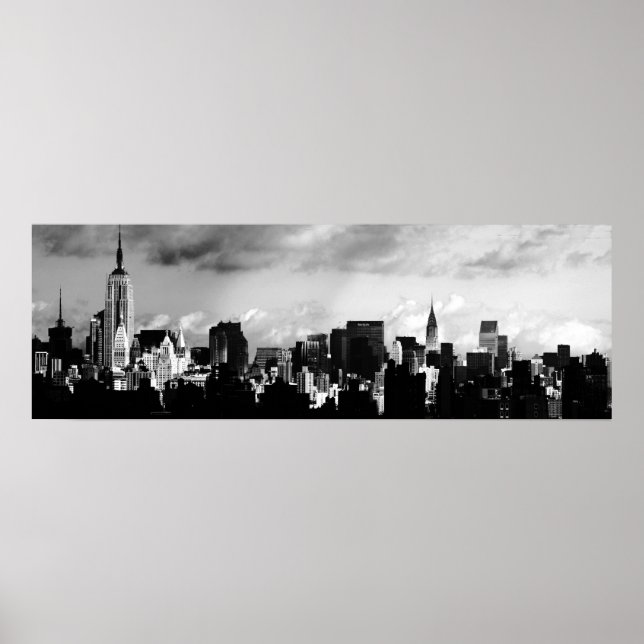 Manhattan Skyline Poster (Front)