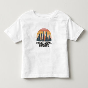 Manhattan State of Mind New York Toddler T-Shirt