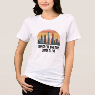 Manhattan State of Mind New York Tri-Blend Shirt