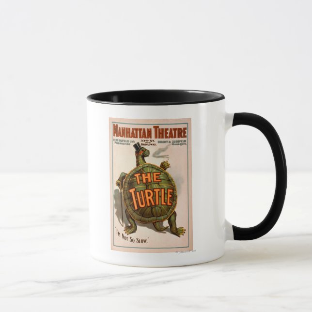 Manhattan Theatre New York Broadway The Turtle Mug (Right)