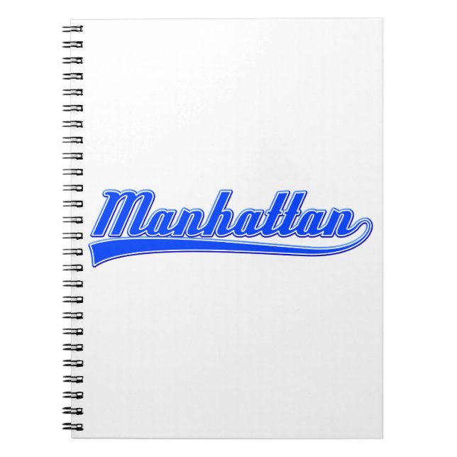 Manhattan With Swash Notebook (Front)