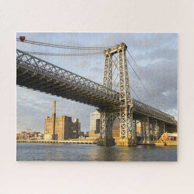 Manhatten Bridge New York Jigsaw Puzzle (Horizontal)