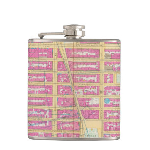 Manhatten, New York 12 Hip Flask
