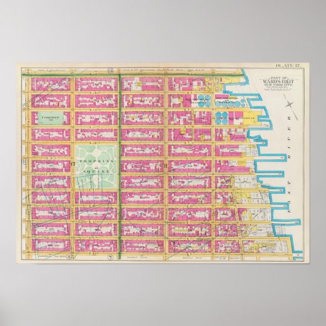 Manhatten, New York 2 Poster (Front)