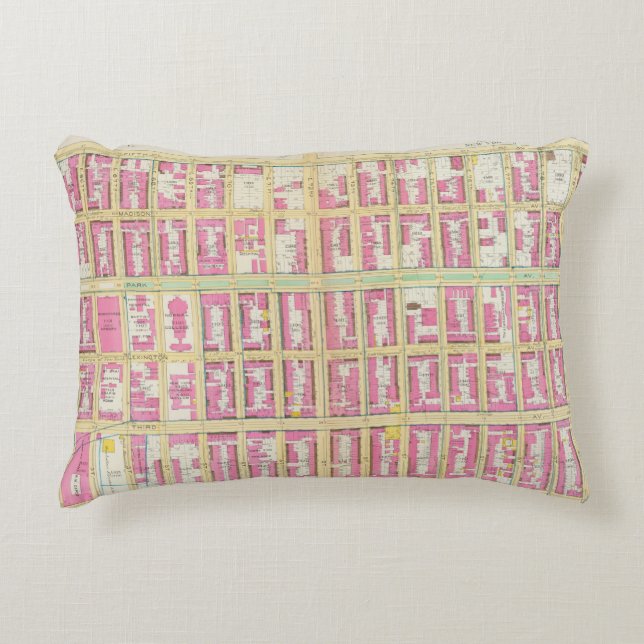 Manhatten, New York 3 Decorative Cushion (Front)