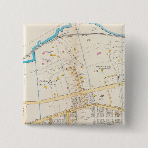 Manhatten, New York 5 15 Cm Square Badge