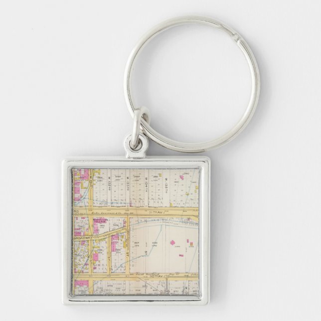 Manhatten, New York 6 Key Ring (Front)