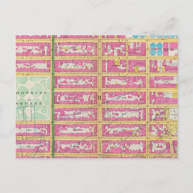 Manhatten, New York Postcard (Front)