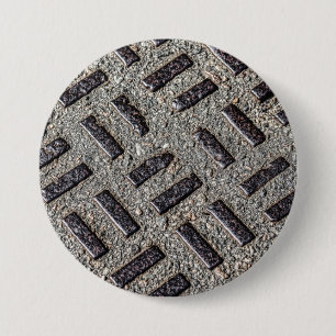 Manhole Cover 7.5 Cm Round Badge