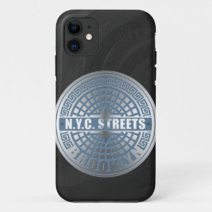 Manhole Cover Brooklyn Blue
