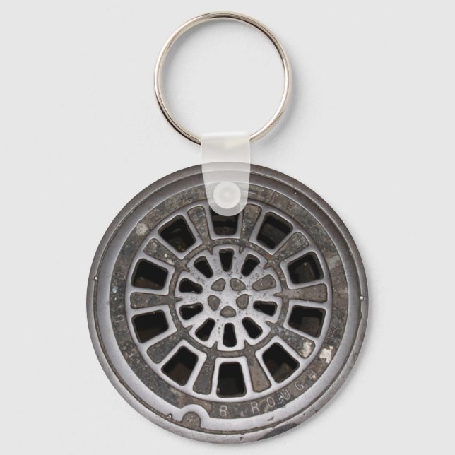 Manhole Cover Key Ring (Front)