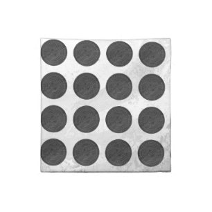 Manhole Covers Black Marble Napkin