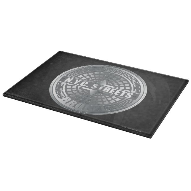 Manhole Covers Bronx Cutting Board (Corner)