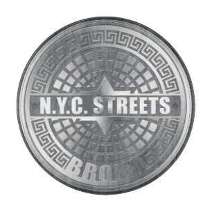 Manhole Covers Bronx Cutting Board