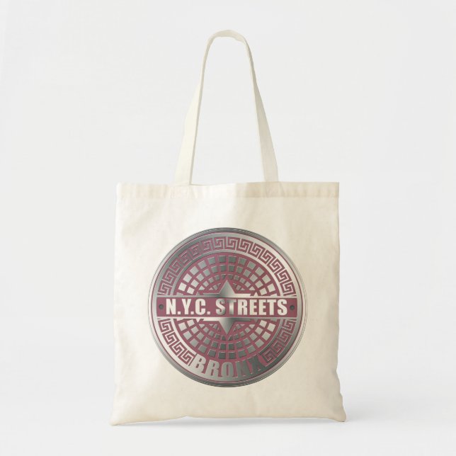 Manhole Covers Bronx Tote Bag (Front)