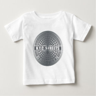Manhole Covers Brooklyn Baby T-Shirt
