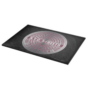 Manhole Covers Brooklyn Cutting Board