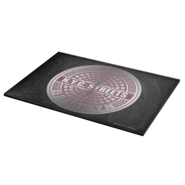 Manhole Covers Brooklyn Cutting Board (Corner)