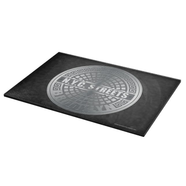Manhole Covers Brooklyn Cutting Board (Corner)