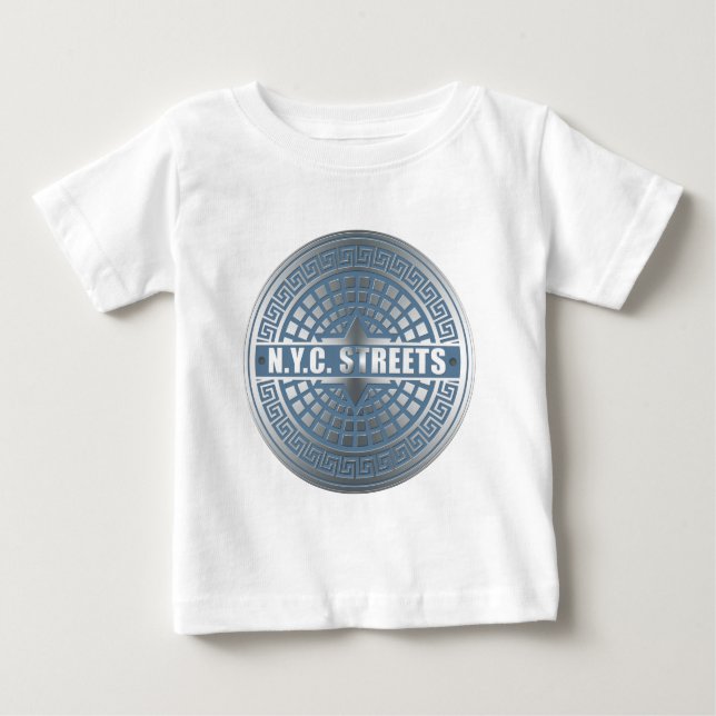 Manhole Covers NYC Baby T-Shirt (Front)