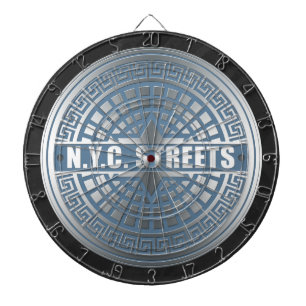 Manhole Covers NYC Dartboard
