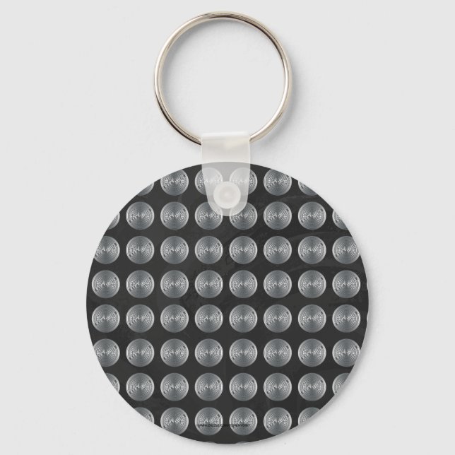 Manhole Covers NYC Key Ring (Front)