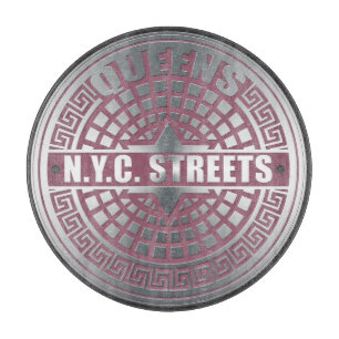 Manhole Covers Queens Cutting Board