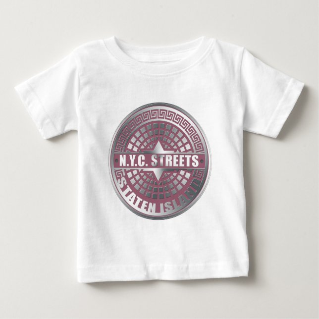 Manhole Covers Staten Island Baby T-Shirt (Front)