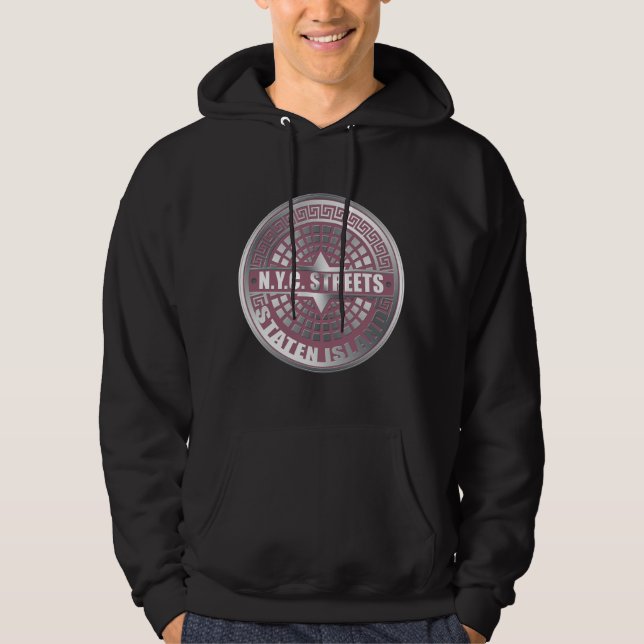 Manhole Covers Staten Island Hoodie (Front)