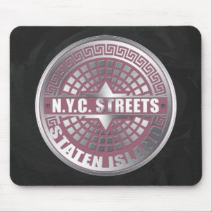 Manhole Covers Staten Island Mouse Pad